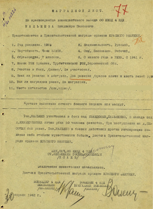 Мальнев В.П.