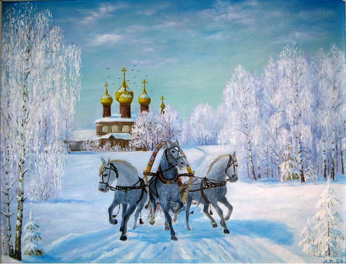 О чем же поет «под дугой колокольчик»?
