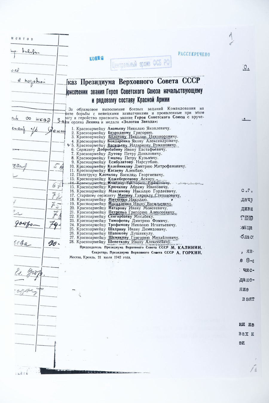 Новые свидетельства о подвиге 28 панфиловцев в ноябре 1941 года