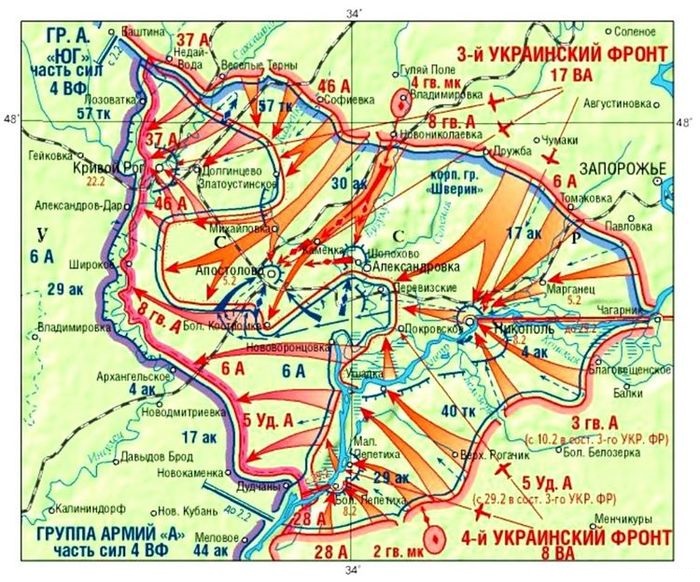 Битва за «город победы». Никопольско-Криворожская операция