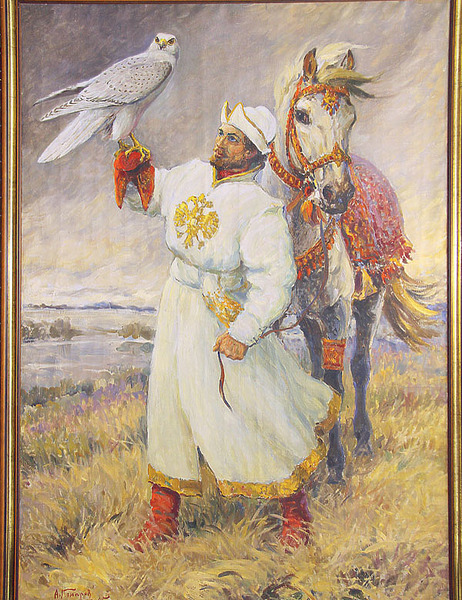 Русский сокольничий XVII века. 