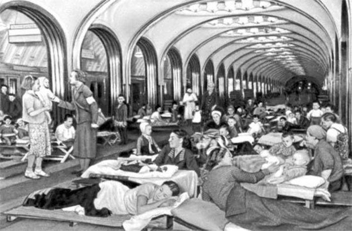 Московское метро в 1941 году