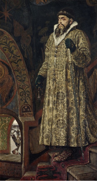 «Царь Иван Васильевич Грозный». Картина художника Виктора Васнецова, 1897 год