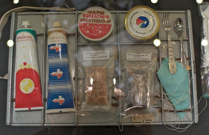 Образцы космической пищи