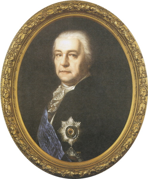 Государственный канцлер, первый министр иностранных дел России (1802-1804 гг.) граф Александр Воронцов. Картина работы неизвестного художника начала XIX века